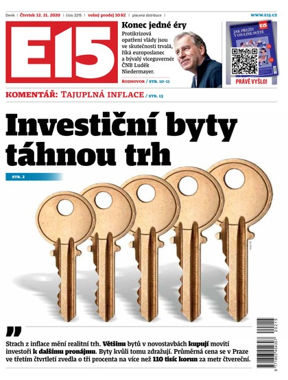 E-magazín E15 - 12.11.2020 - CZECH NEWS CENTER a. s.