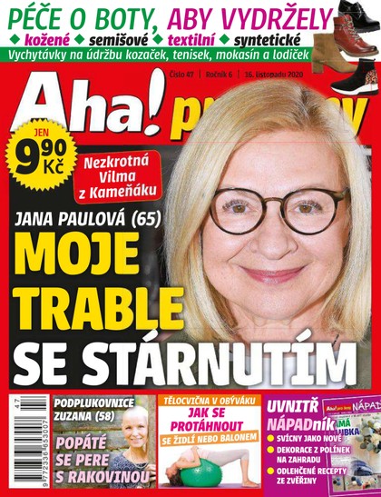 E-magazín AHA! pro ženy - 47/2020 - CZECH NEWS CENTER a. s.