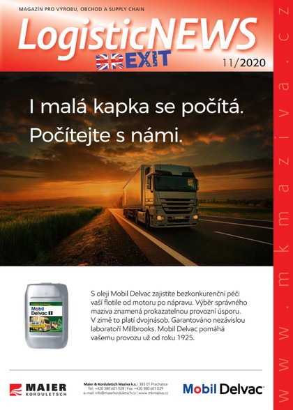 E-magazín Logistic NEWS 11/2020 BREXIT EDITION - RELIANT s.r.o.