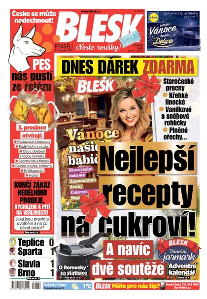 E-magazín Blesk - 30.11.2020 - CZECH NEWS CENTER a. s.