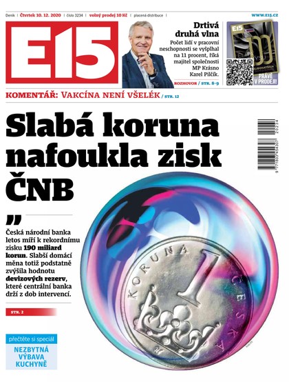 E-magazín E15 - 10.12.2020 - CZECH NEWS CENTER a. s.