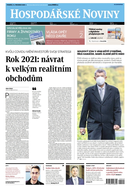 E-magazín HN 240 - 14.12.2020 - Economia, a.s.