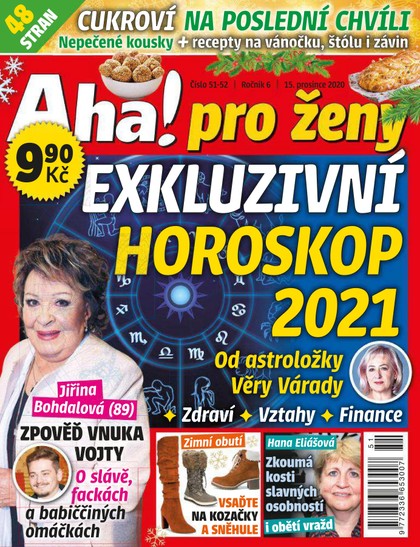 E-magazín AHA! pro ženy - 51-52/2020 - CZECH NEWS CENTER a. s.