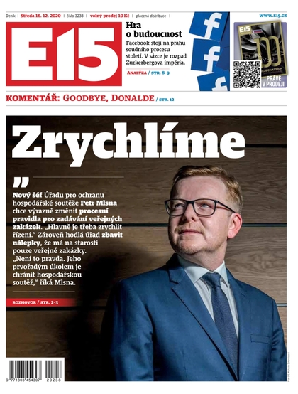 E-magazín E15 - 16.12.2020 - CZECH NEWS CENTER a. s.