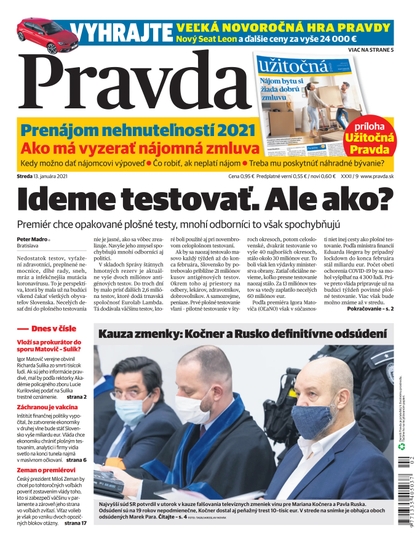 E-magazín Pravda 13.1.2021 - OUR MEDIA SR a. s.
