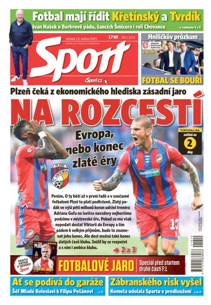 E-magazín Sport - 13.1.2021 - CZECH NEWS CENTER a. s.