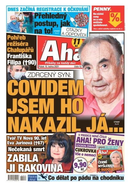 E-magazín AHA! - 15.1.2021 - CZECH NEWS CENTER a. s.