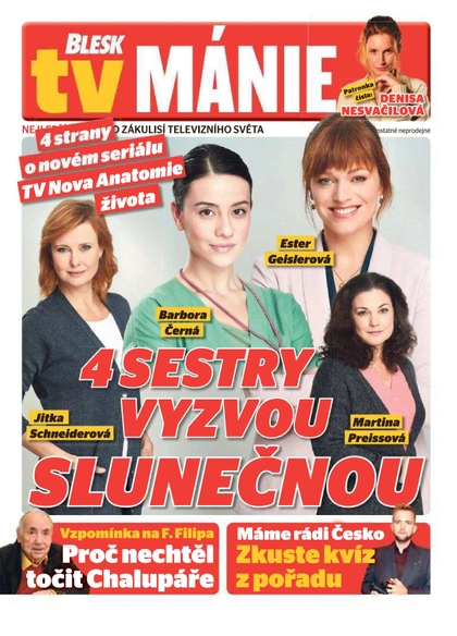 E-magazín Blesk Tv manie - 16.1.2021 - CZECH NEWS CENTER a. s.