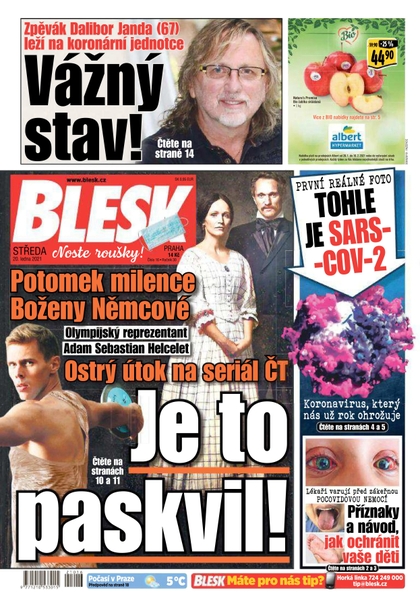 E-magazín Blesk - 20.1.2021 - CZECH NEWS CENTER a. s.