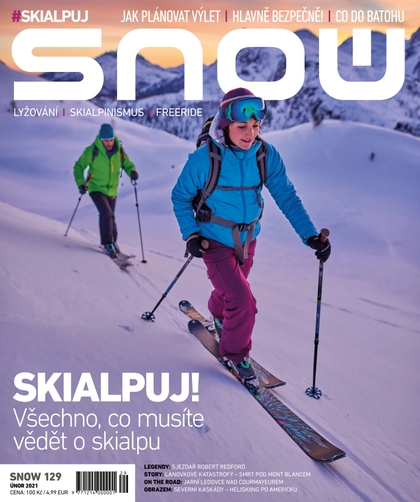 E-magazín SNOW 129 – únor 2021 + skialpová příloha - SLIM media s.r.o.