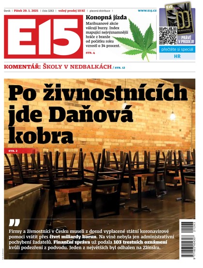 E-magazín E15 - 29.1.2021 - CZECH NEWS CENTER a. s.