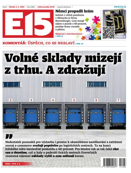 E-magazín E15 - 3.2.2021 - CZECH NEWS CENTER a. s.