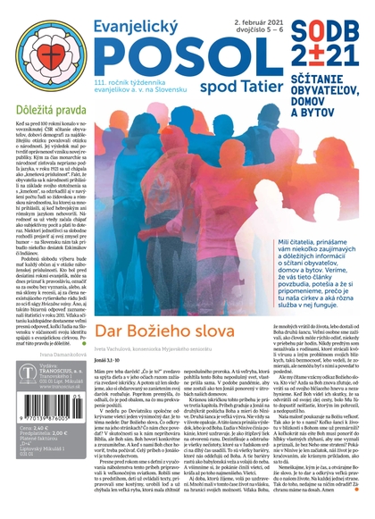 E-magazín Evanjelický POSOL spod Tatier 5-6-2021 - TRANOSCIUS a.s.