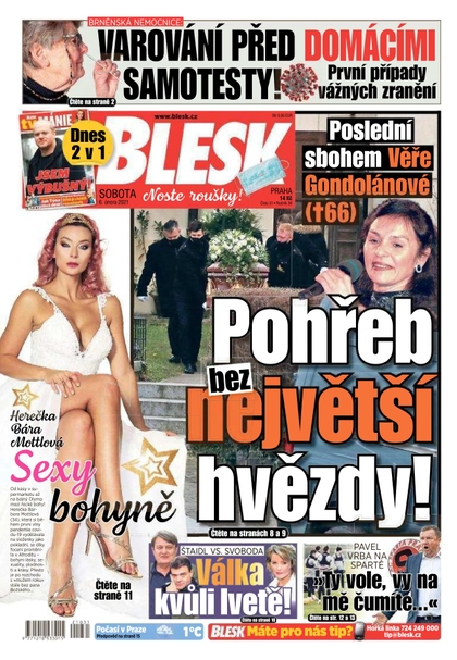 E-magazín Blesk - 6.2.2021 - CZECH NEWS CENTER a. s.