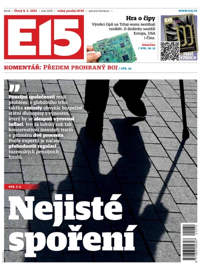 E-magazín E15 - 9.2.2021 - CZECH NEWS CENTER a. s.