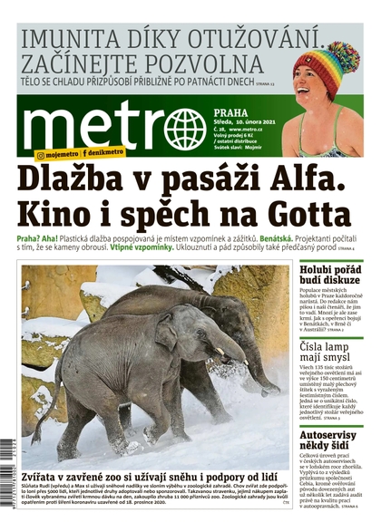 E-magazín METRO - 10.2.2021 - MAFRA, a.s.