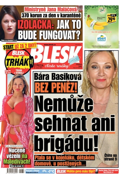 E-magazín Blesk - 10.2.2021 - CZECH NEWS CENTER a. s.