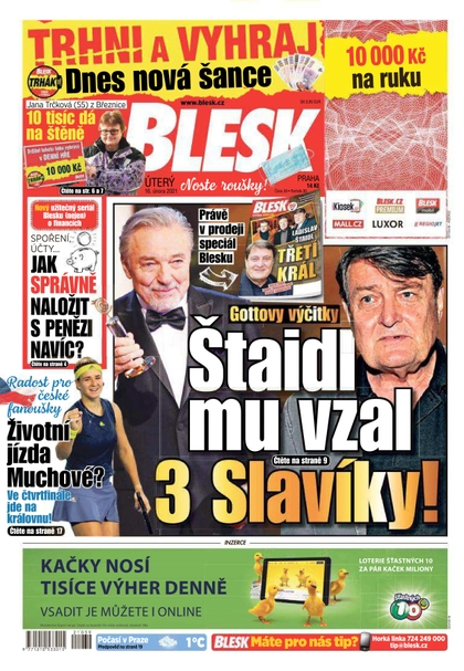 E-magazín Blesk - 16.2.2021 - CZECH NEWS CENTER a. s.