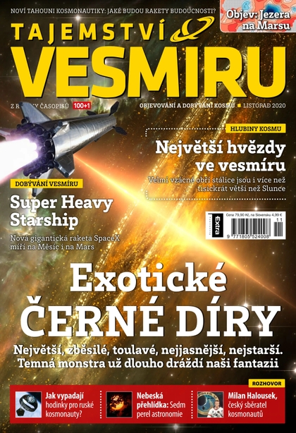 E-magazín Tajemství vesmíru 11/2020 - Extra Publishing, s. r. o.