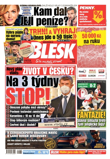 E-magazín Blesk - 26.2.2021 - CZECH NEWS CENTER a. s.