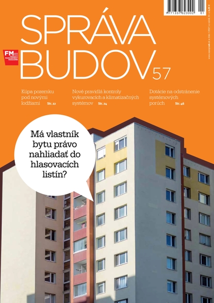 E-magazín Správa budov - JAGA GROUP, s.r.o. 