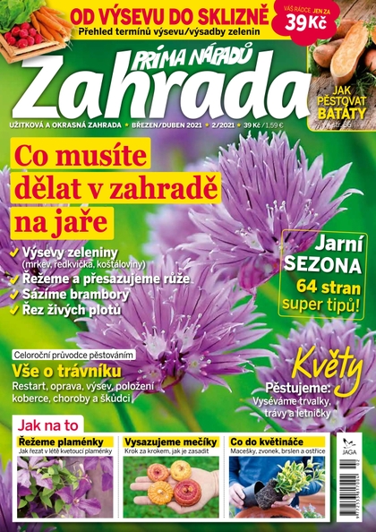 E-magazín Zahrada prima nápadů 2/2021 - Jaga Media, s. r. o.