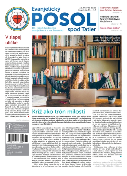 E-magazín Evanjelický POSOL spod Tatier 11-12-2021 - TRANOSCIUS a.s.