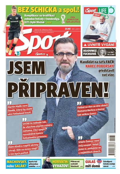 E-magazín Sport - 16.3.2021 - CZECH NEWS CENTER a. s.