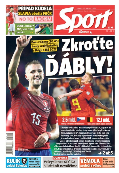 E-magazín Sport - 27.3.2021 - CZECH NEWS CENTER a. s.