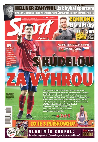 E-magazín Sport - 30.3.2021 - CZECH NEWS CENTER a. s.
