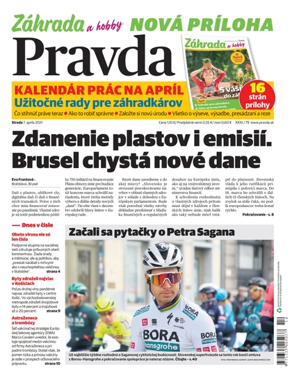 E-magazín Denník Pravda 7. 4. 2021 - OUR MEDIA SR a. s.