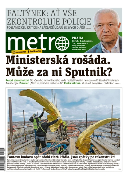 E-magazín METRO - 8.4.2021 - MAFRA, a.s.
