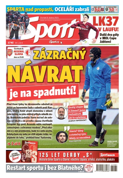 E-magazín Sport - 8.4.2021 - CZECH NEWS CENTER a. s.