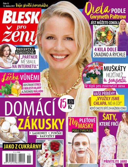 E-magazín Blesk pro ženy - 15/2021 - CZECH NEWS CENTER a. s.