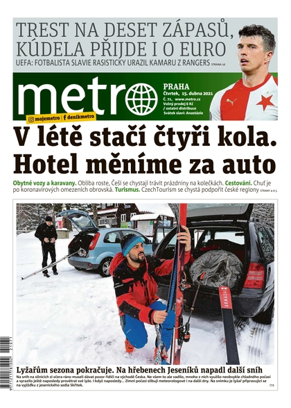 E-magazín METRO - 15.4.2021 - MAFRA, a.s.