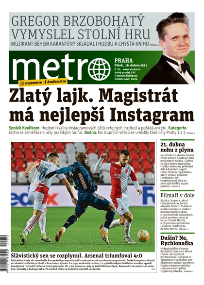 E-magazín METRO - 16.4.2021 - MAFRA, a.s.