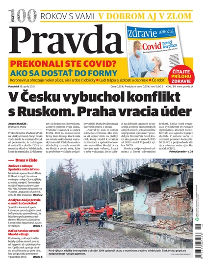 E-magazín Denník Pravda 19. 4. 2021 - OUR MEDIA SR a. s.