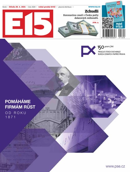 E-magazín E15 - 28.4.2021 - CZECH NEWS CENTER a. s.