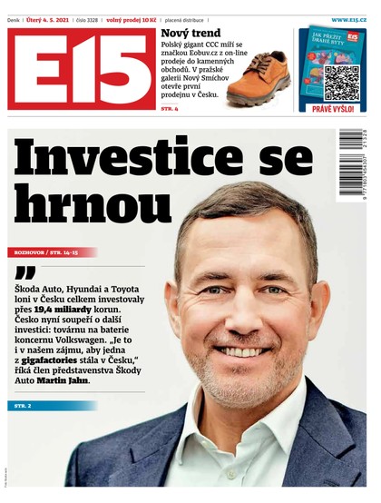 E-magazín E15 - 4.5.2021 - CZECH NEWS CENTER a. s.