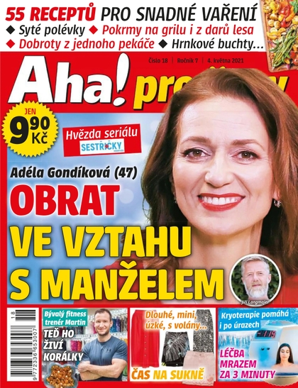 E-magazín AHA! pro ženy - 18/2021 - CZECH NEWS CENTER a. s.