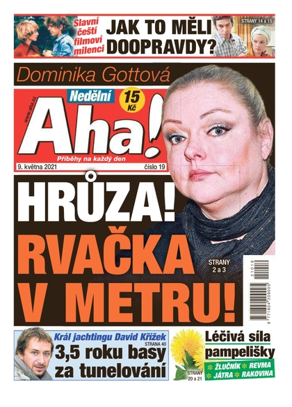 E-magazín Nedělní AHA! - 9.5.2021 - CZECH NEWS CENTER a. s.