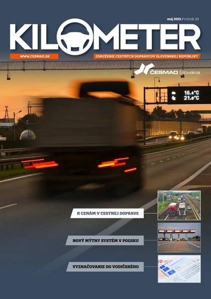 E-magazín Kilometer 052021 - ČESMAD Slovakia