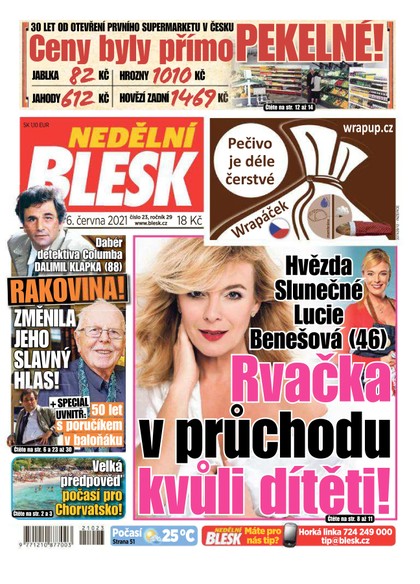 E-magazín Nedělní Blesk - 6.6.2021 - CZECH NEWS CENTER a. s.