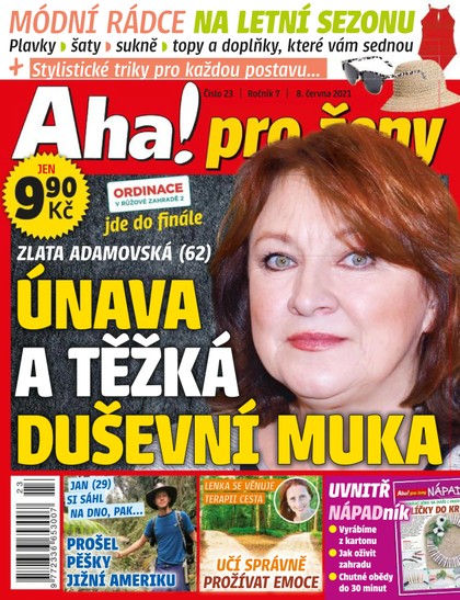 E-magazín AHA! pro ženy - 23/2021 - CZECH NEWS CENTER a. s.