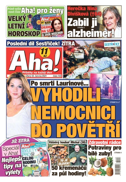 E-magazín AHA! - 22.6.2021 - CZECH NEWS CENTER a. s.
