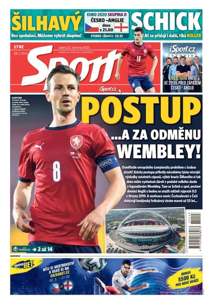 E-magazín Sport - 22.6.2021 - CZECH NEWS CENTER a. s.