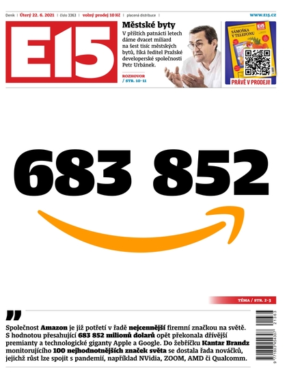 E-magazín E15 - 22.6.2021 - CZECH NEWS CENTER a. s.