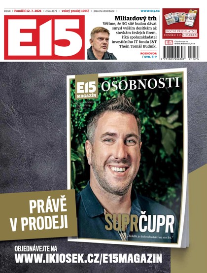 E-magazín E15 - 12.7.2021 - CZECH NEWS CENTER a. s.