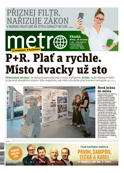 E-magazín METRO - 28.7.2021 - MAFRA, a.s.