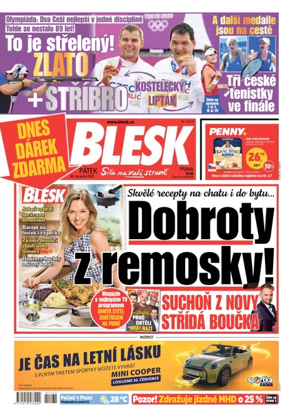 E-magazín Blesk - 30.7.2021 - CZECH NEWS CENTER a. s.